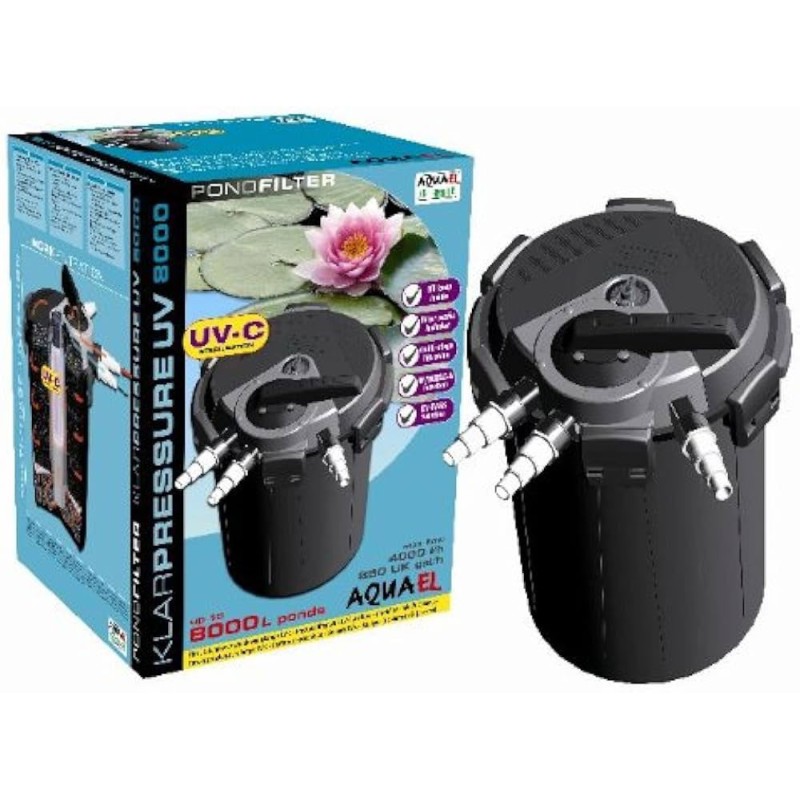 FILTRE BASSIN KLARPRESSURE UV 8000