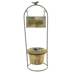 DECO ZINC + BOIS NATURE...