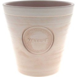 C.POT NATURE ROSE D16 H15.5CM