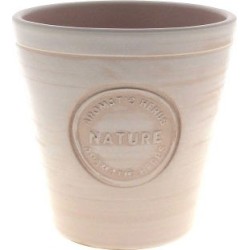 C.POT NATURE ROSE D15 H14.5CM