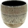 C.POT TAUPE D17 H16CM