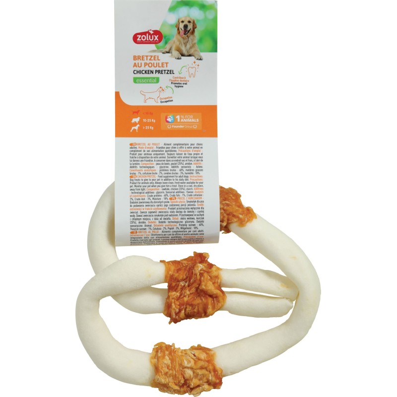 BRETZEL POULET 12CM