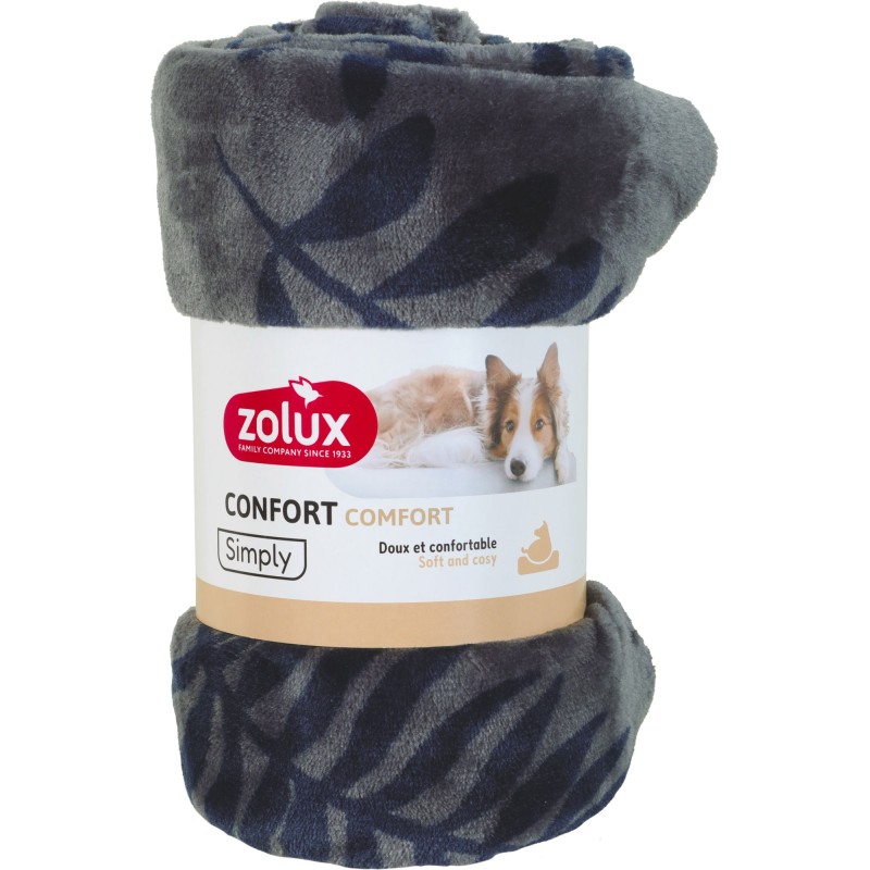 PLAID COCOON 150X100 MOTIF ANT