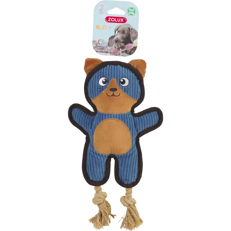 PELUCHE BUDDY CHAT BLEU
