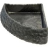 REPTO DECO CORNER DISH GREY XL