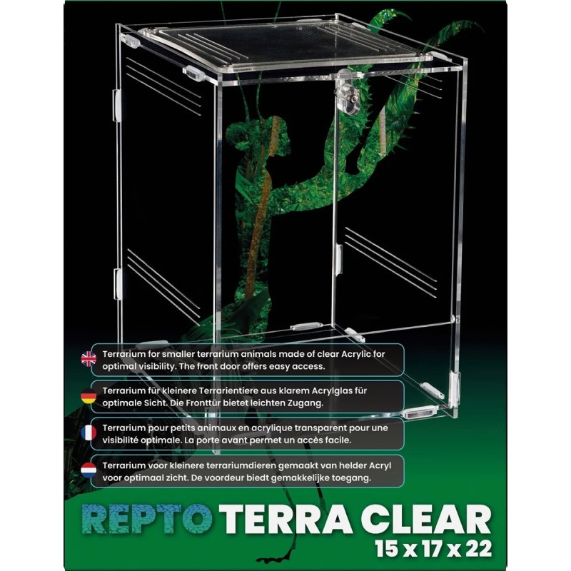 REPTO TERRA CLEAR 15X16,5X21,5