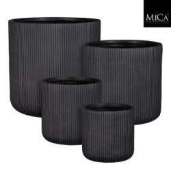 NUOVO POT ROND NOIR SET DE...