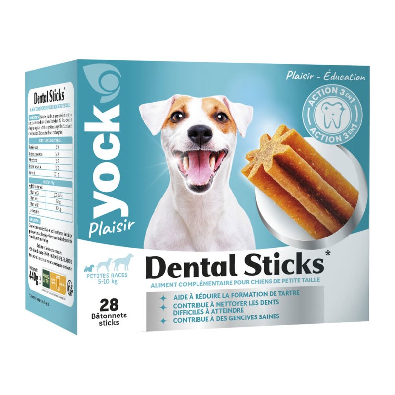 YOCK 28 DENTAL STICKS PETITE RACE 440GR