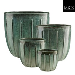 ROMERO POT ROND VERT SET DE...