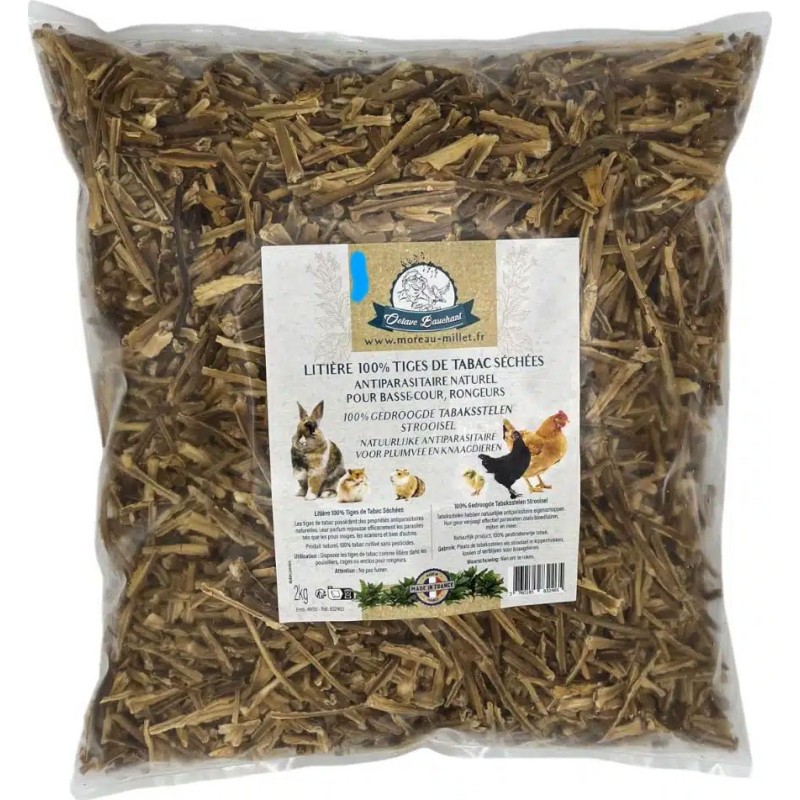LITIERE TIGE DE TABAC 2KG