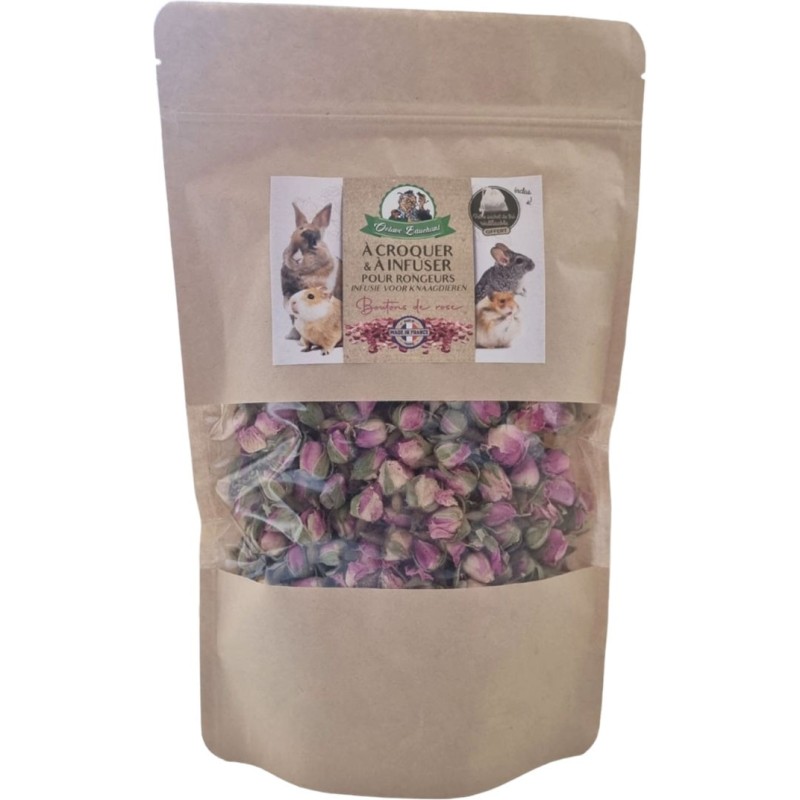 BOUTON DE ROSE 50G RONGEUR À CROQUER INFUSER