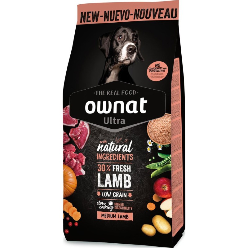 OWNAT ULTRA MEDIUM LAMB 3 KG uc4