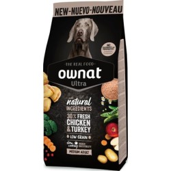 OWNAT ULTRA MEDIUM ADULT 3 KG