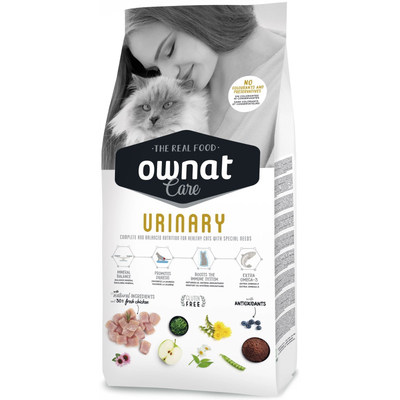 OWNAT CARE URINARY 3 KG ( CHAT ) uc6