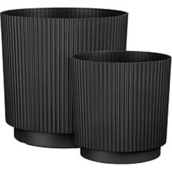 IBARRA POT ROND NOIR -...