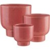 GIRONA POT ROND ROSE SET DE 3