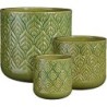 ORAN POT ROND VERT SET DE 3