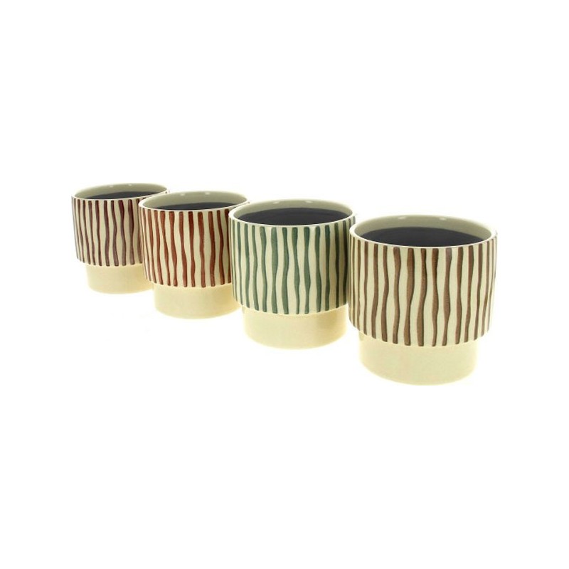 C.POT ORCHID12 ASST 4 COULEURS D13.5 H13CM