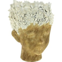 C.POT VISAGE REBORD FLEURS...