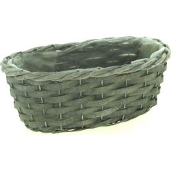 VANNERIE JARDI OVALE GRISE...