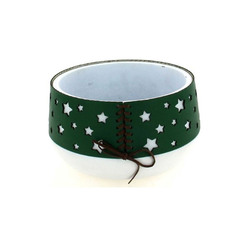 COUPE ETOILE VERT D18 H9CM