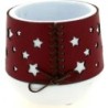 C.POT ETOILE ROUGE D11.5 H10.5CM