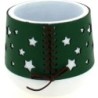 C.POT ETOILE VERT D11.5 H10.5CM