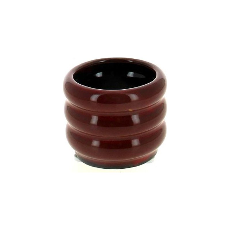 C.POT BORDEAUX D8 H6.3CM