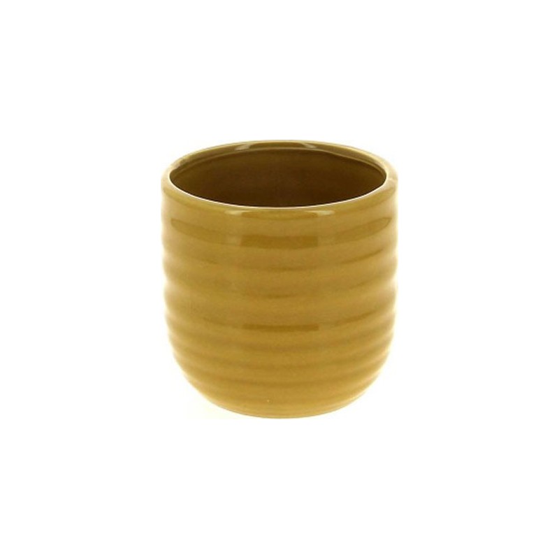 C.POT MOUTARDE D10.5 H10.3CM
