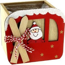 CARRE BOIS SKI PERE NOEL...