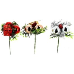 PIQUE BOUQUET ASST 3 D11 H15CM