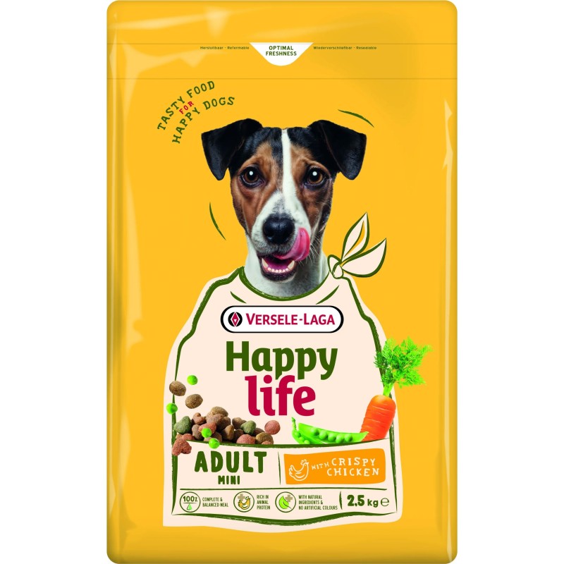 HAPPY LIFE MINI POULET 2.5KG    NOUVEAU