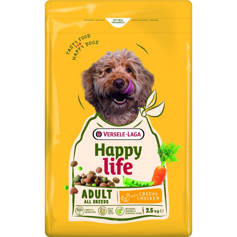 HAPPY LIFE POULET 2.5KG