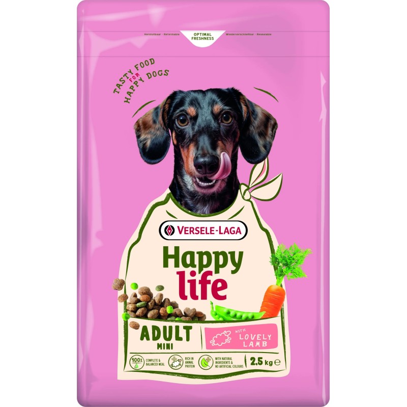 HAPPY LIFE MINI AGNEAU 2.5KG