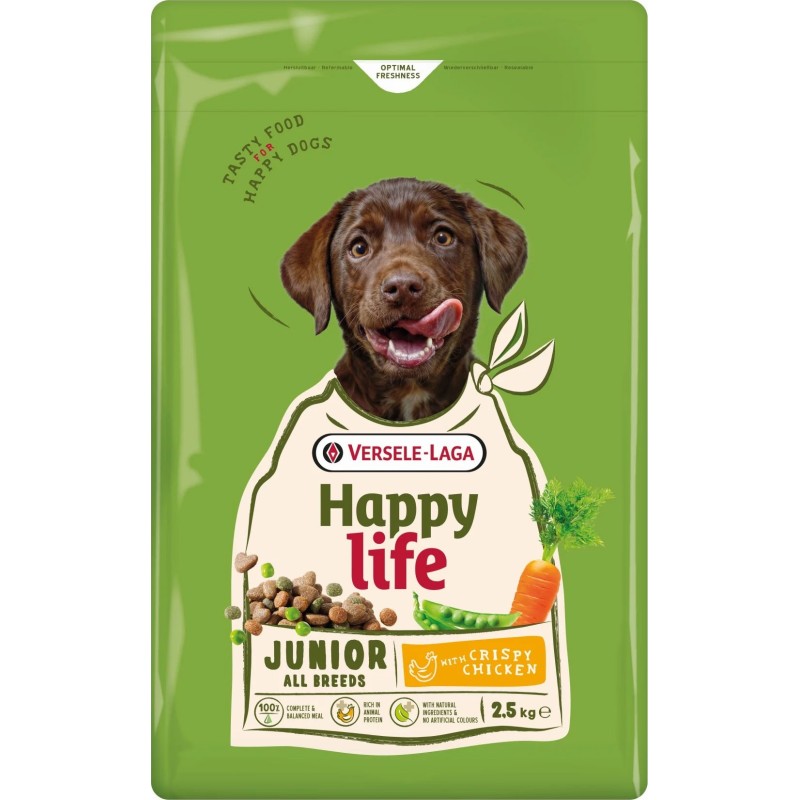HAPPY LIFE JUNIOR POULET 2.5KG 