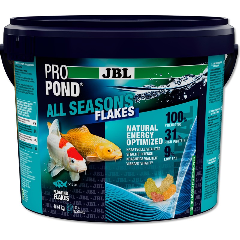 JBL PROPOND ALL SEASONS FLAKES 0,74KG REMPLACE 4127116