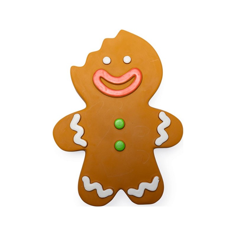 JOUET NOEL LATEX PAIN  D EPICE 20X15