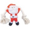 PELUCHE NOEL PÈRE NOEL + CORDE 20 X 18