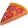 JOUET VINYLE PIZZA PEPPERONI 15 X 11 CM