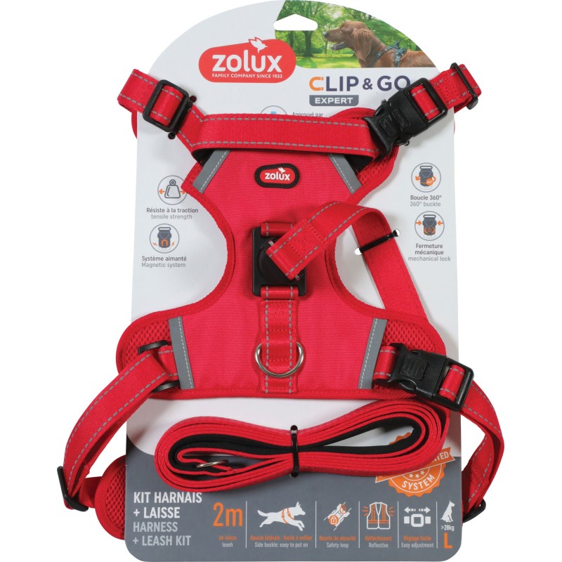 KIT CLIP N'GO L ROUGE