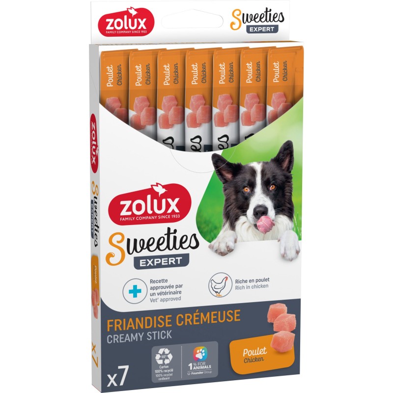 SWEETIES CHIEN POULET X7