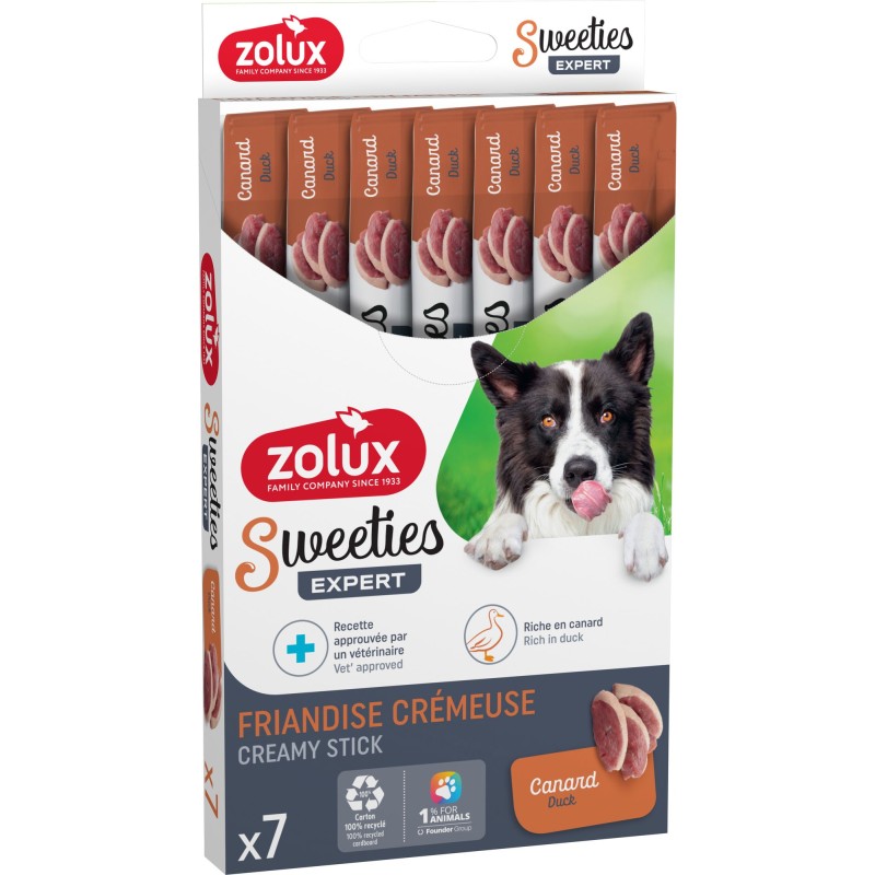 SWEETIES CHIEN CANARD X7