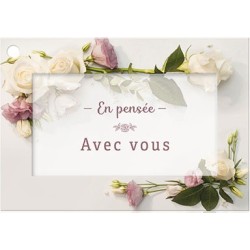 CARTES EN PENSÉE AVEC VOUS...