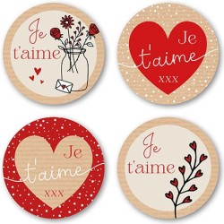 ETIQUETTE JE T'AIME 4...