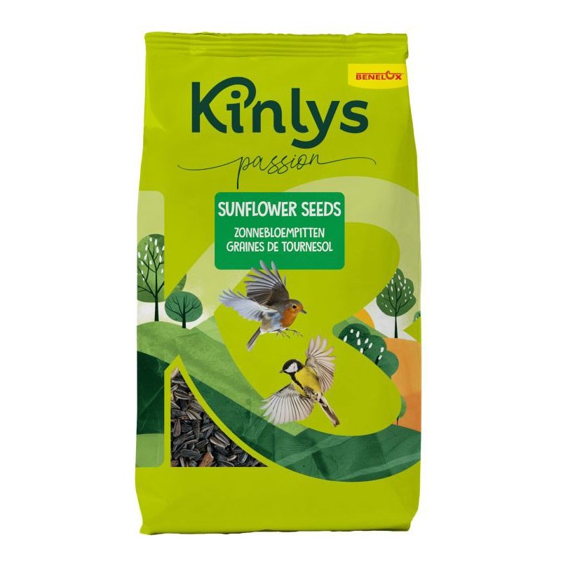 KINLYS  GRAINES DE TOURNESOL SAC 700G  ctn de 12pcs