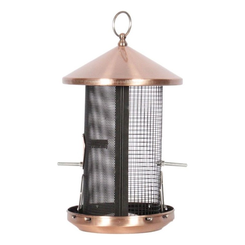 SILO D'ALIMENTATION MÉTAL DOUBLE MAILLE GRANDE ET PETITE    ctn4pcs