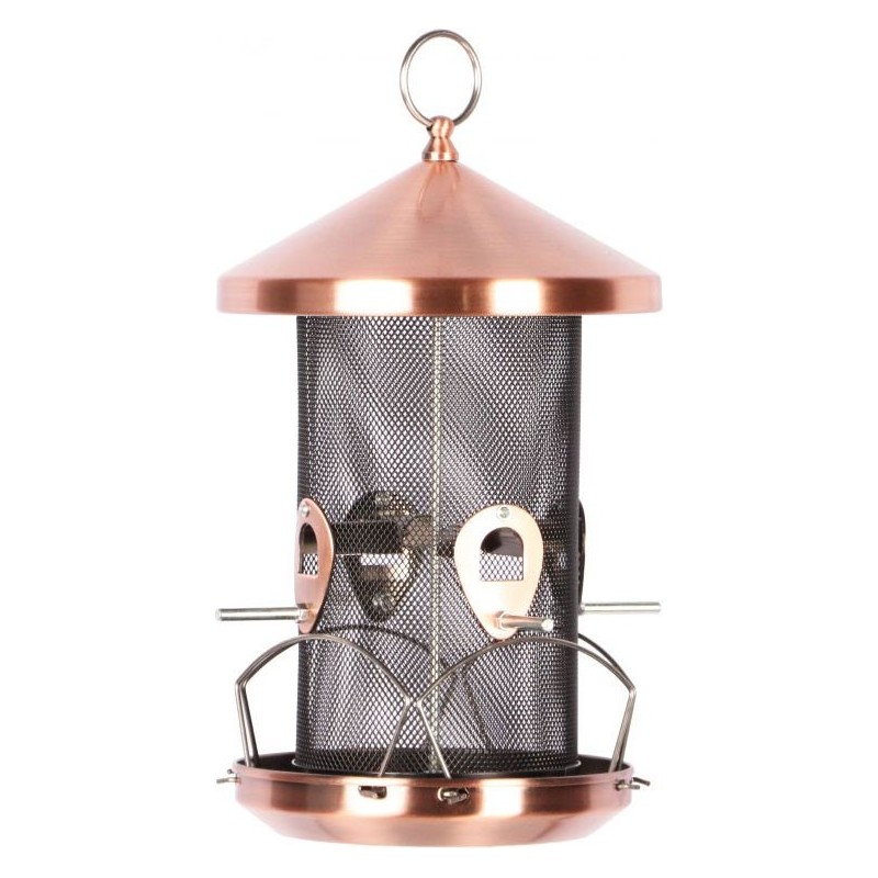 SILO D'ALIMENTATION MÉTAL NOIR/CUIVRE    ctn4pcs