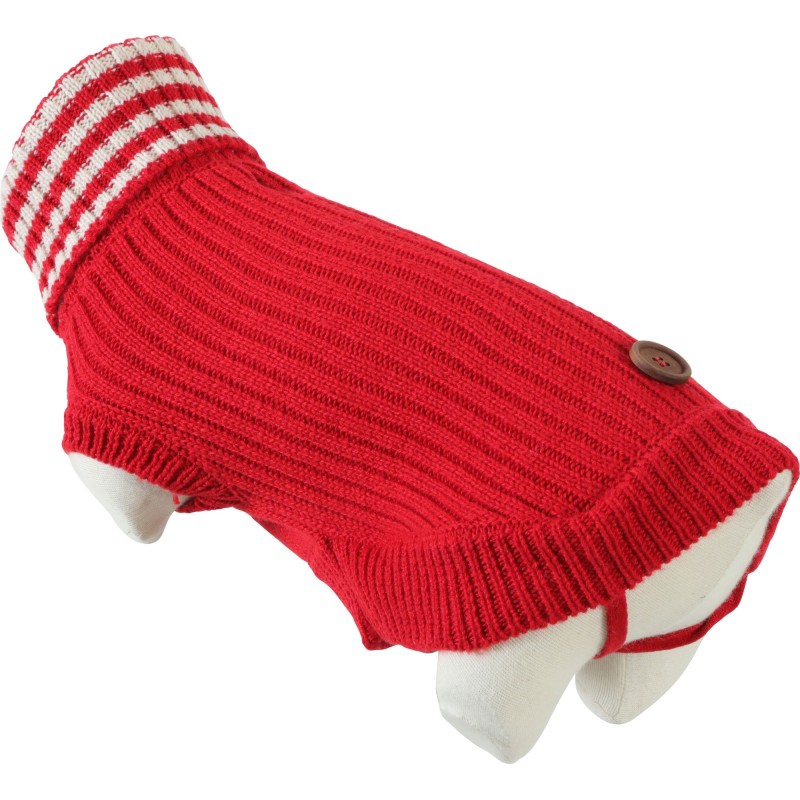 PULL DUBLIN T35 ROUGE