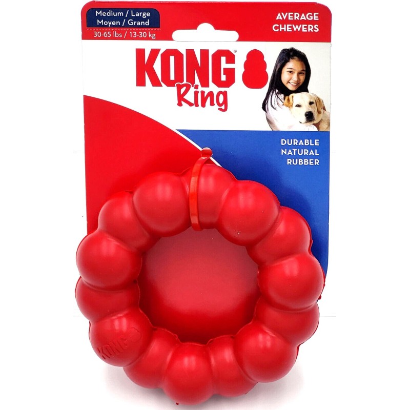 KONG RING ANNEAU ROUGE 11 CM    nvo
