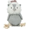 JOUET NOEL PELUCHE HIBOU + CORDE 31 CM